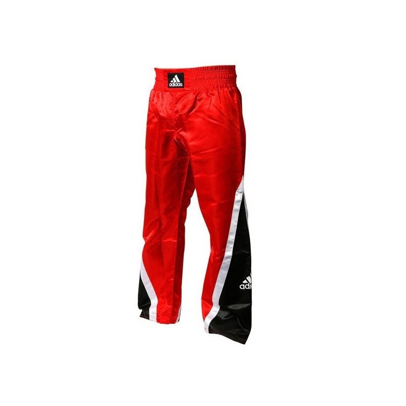 Adidas Kickboxing Hose schwarz/rot