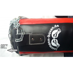 Jassmann Top Punching Bag mit Zubehör schwarz/rot