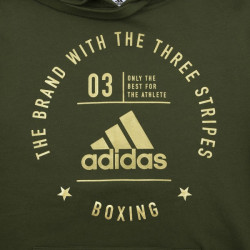Adidas Community Hoody Boxing grün/gold