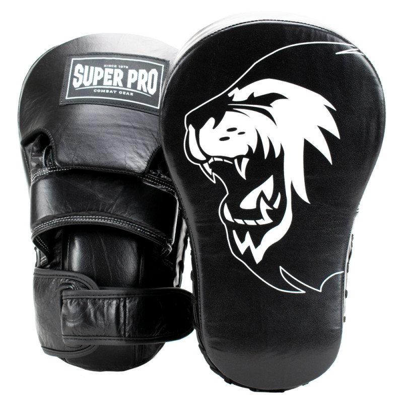 Super Pro Combat Gear Hand Pad Long Curved Leder