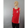 Ringelite Muskel-Shirt schwarz-weiß / rot-weiß