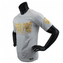 Super Pro T-Shirt S.P. Logo white/gold