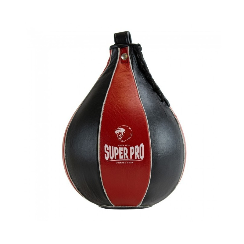 Super Pro Leder Speedball Black/Red
