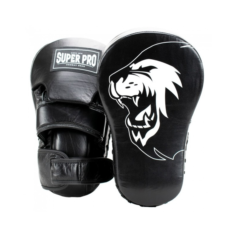 Super Pro Combat Gear Hand Pad Long Curved Leder