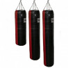 Super Pro Leder-Boxsack Split Schwarz/Rot 152 x 35 cm